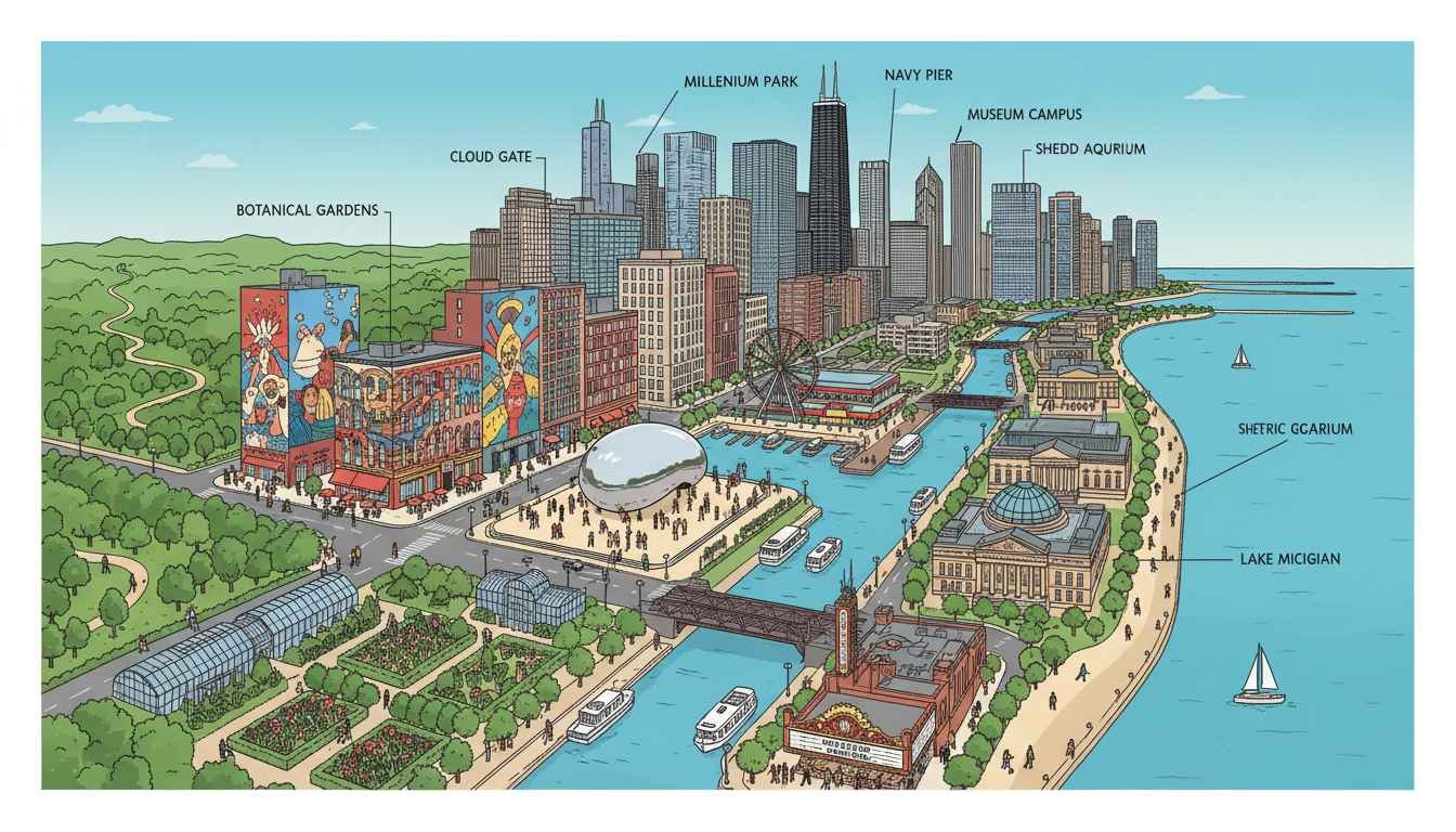 list of places to visit in chicago