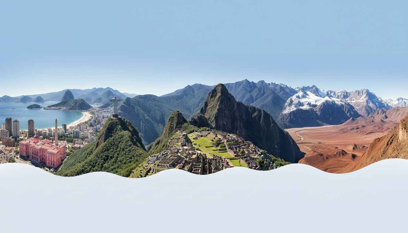 most popular places to visit in south america