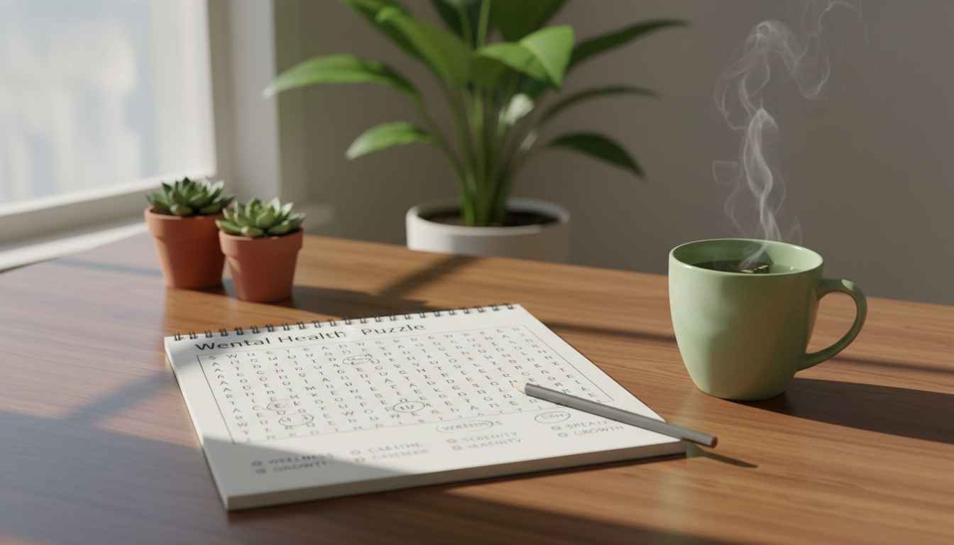 mental health word searches