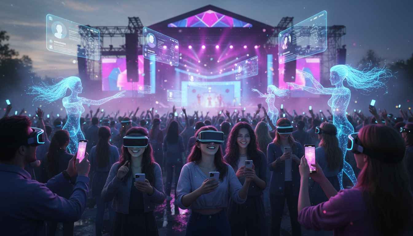 social media and entertainment